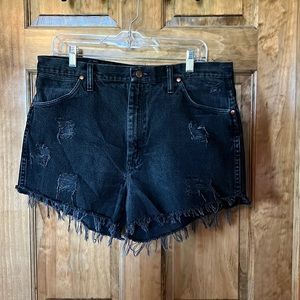 Vintage Wrangler Hand Distressed Shorts